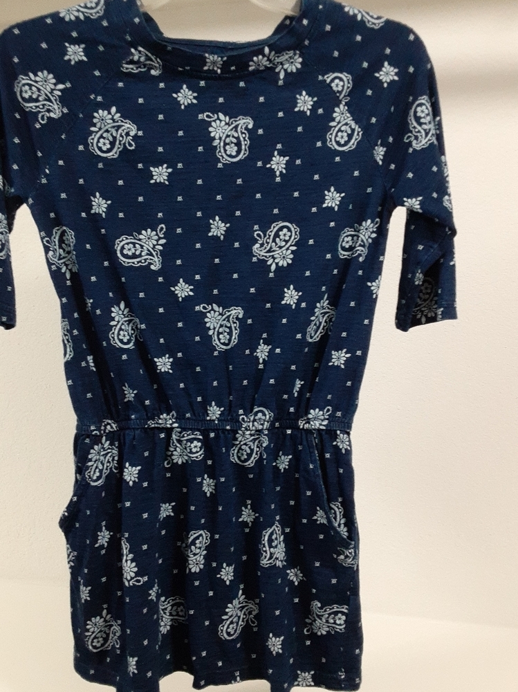 Gymboree Paisley Dress size 7/8 - Picture 1 of 4
